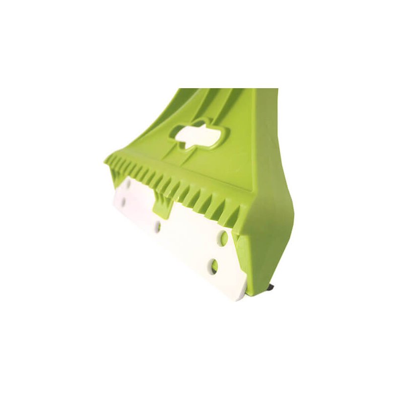 Komsepor Spazzola Raschiaghiaccio 2in1 Per Auto - Impugnatura Morbida, Setole PVC, 66 Cm